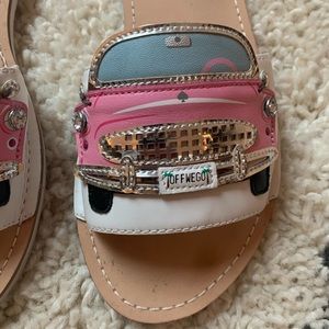 kate spade New York Isla White Slide Sandals 10M